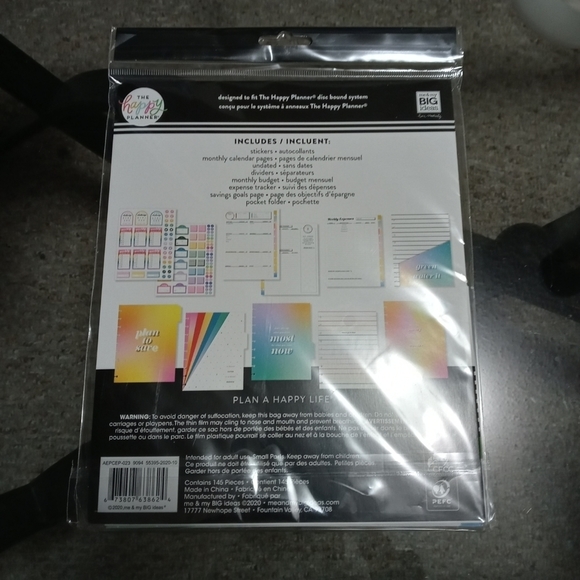 Happy Planner Budget Calendar Extension New - Picture 4 of 11